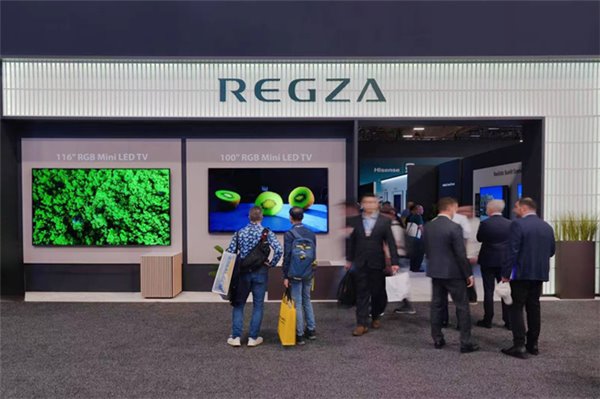 东芝电视闪耀 CES 2026,RGB 技术带你穿越屏幕见真章