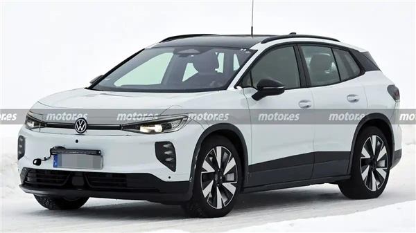 新款大众ID.4谍照曝光：全新外观设计+内饰大升级