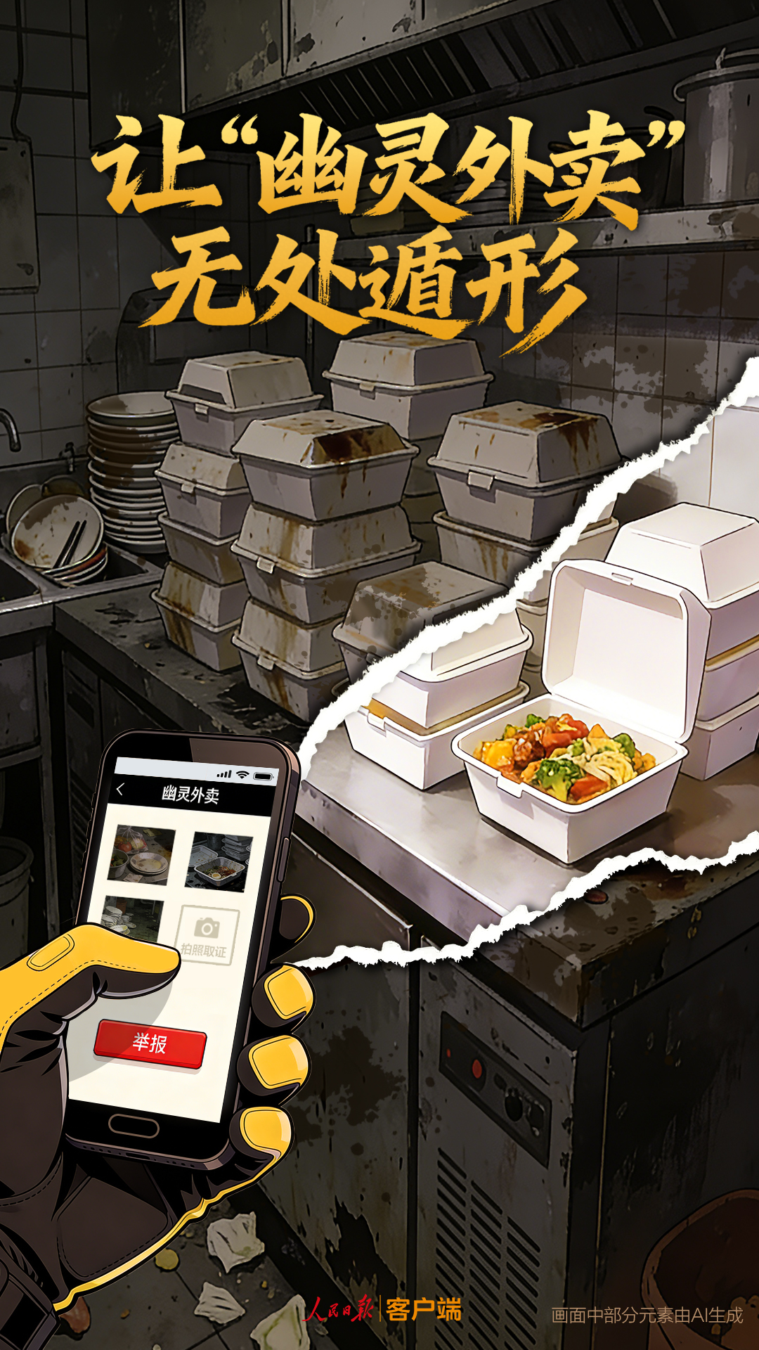 央媒：让“幽灵外卖”无处遁形