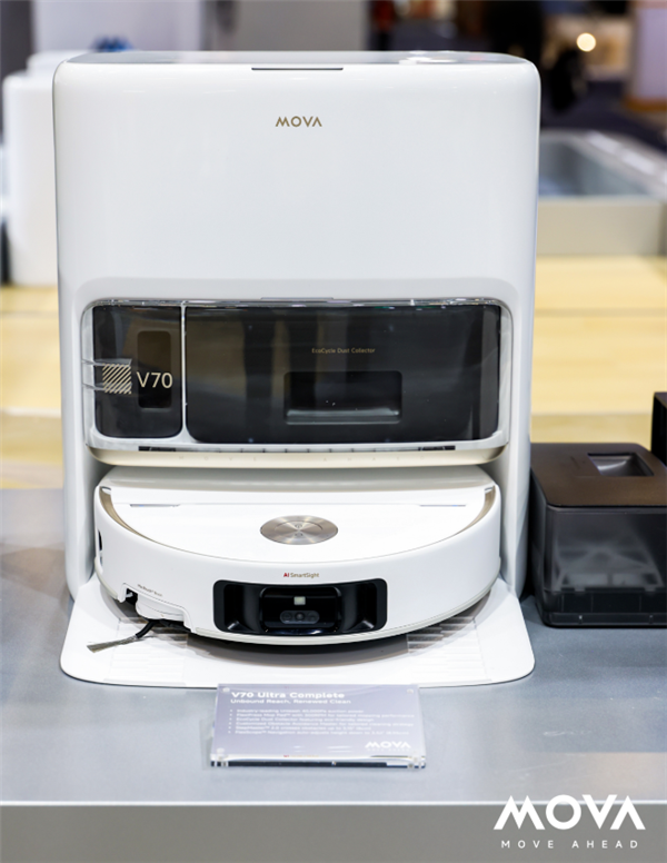 MOVA推出新款扫地机:可搭配飞行模组飞到二楼