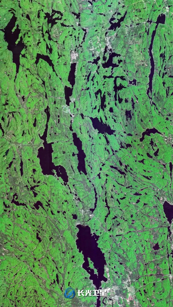 卫星看湖泊最多的国家：全球60％的都在这里